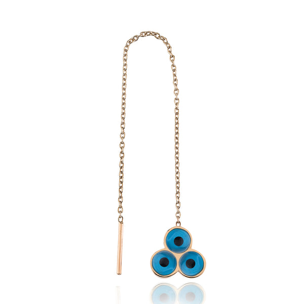 Tres Ojos Single Earring