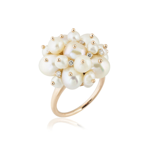 Miniko White Ring