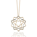 Lotus Sparkle Necklace