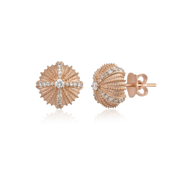 Mini Urchinia Rose Diadem Earrings